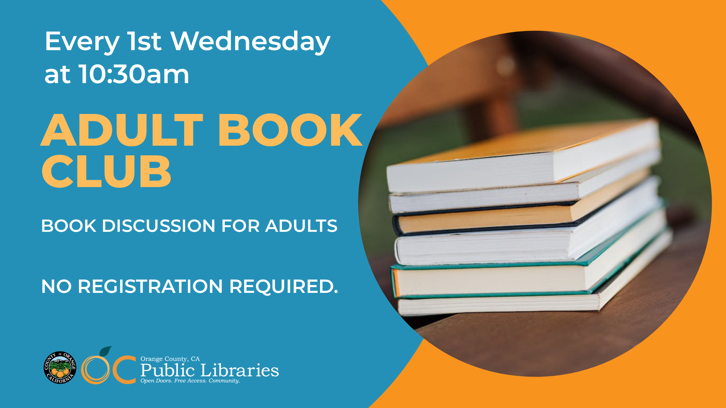 OC Public Libraries: Adult Book Club