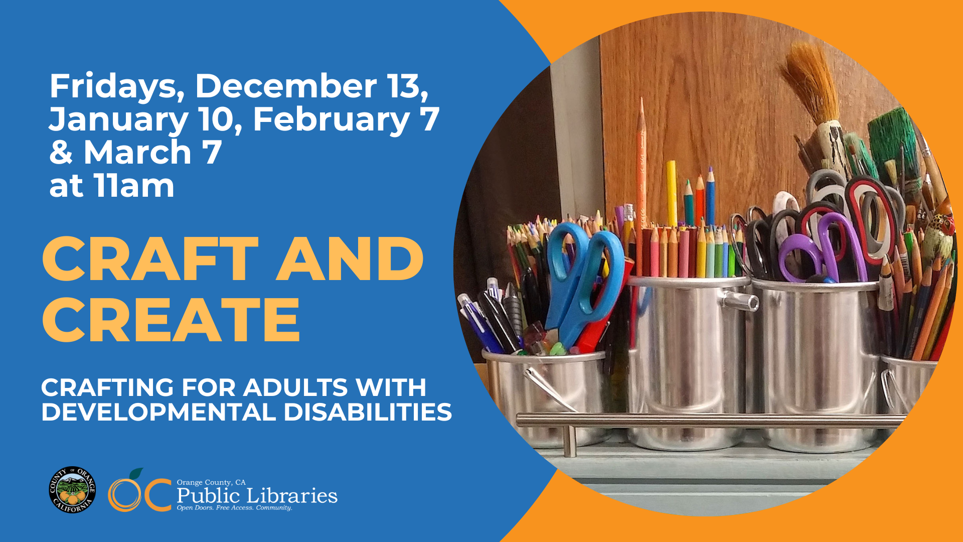 OC Public Library: Craft & Create