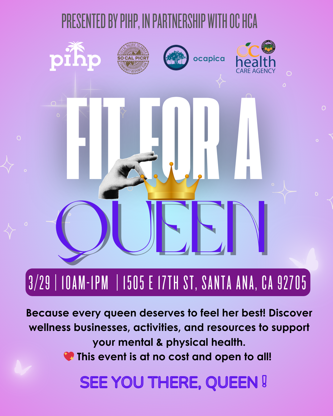 PIHP: Fit for a Queen