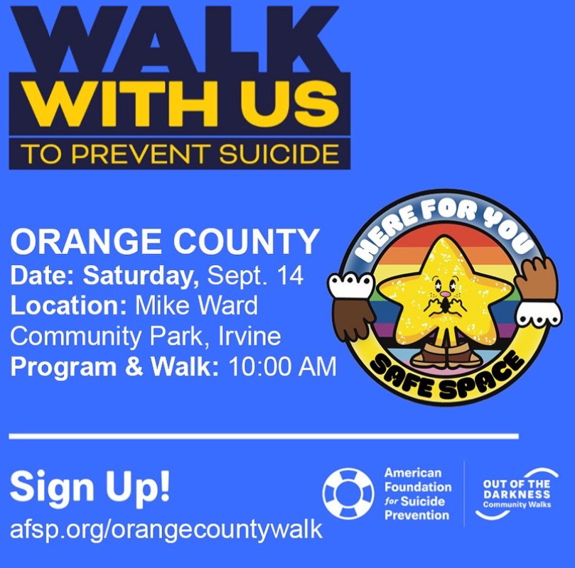 AFSP- ORANGE COUNTY OUT OF THE DARKNESS WALK TO PREVENT SUICIDE