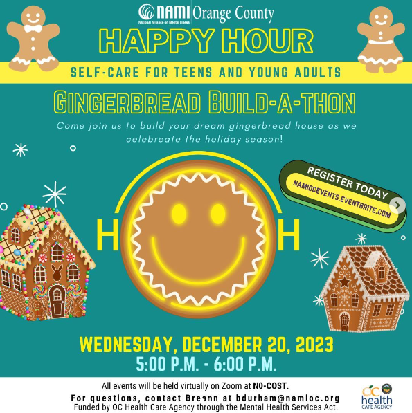 NAMI Happy Hour: Gingerbread Build-a-thon