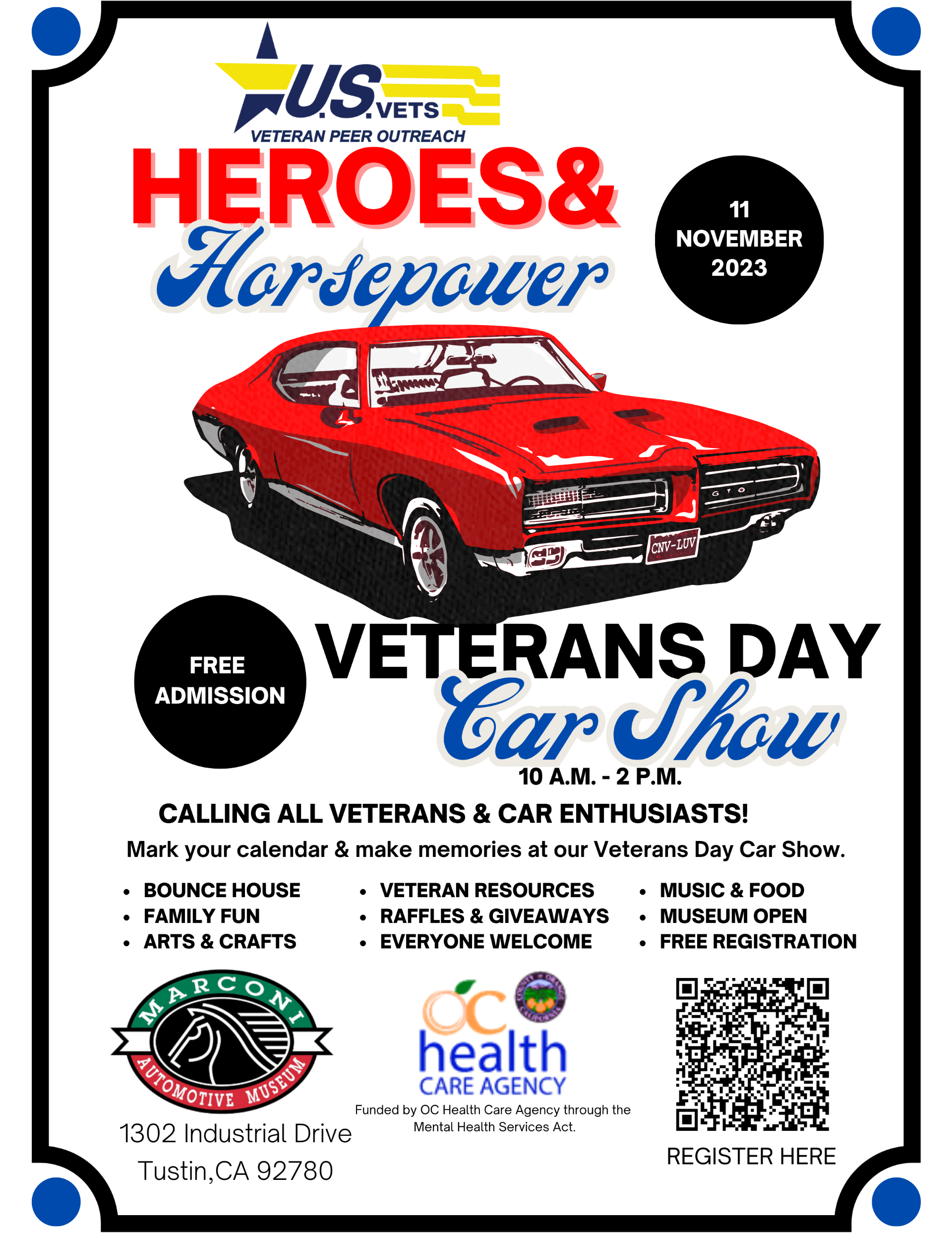 Veterans Day: Heroes & Horsepower