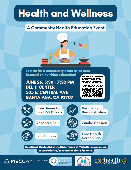 Health and Wellness: A Community Health Education Event