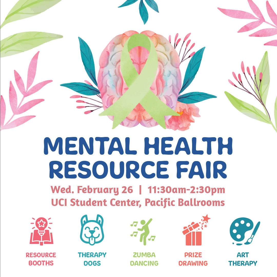 UCI Mental Health Resource Fair