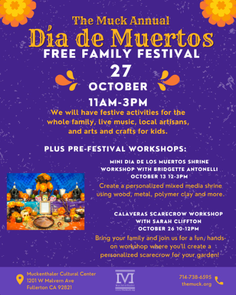 Muck Annual Dia de Muertos Free Family Festival