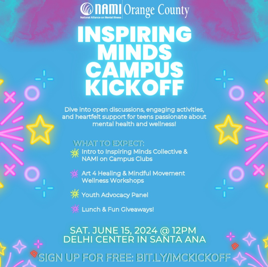 NAMI OC Inspiring Minds Campus Kickoff