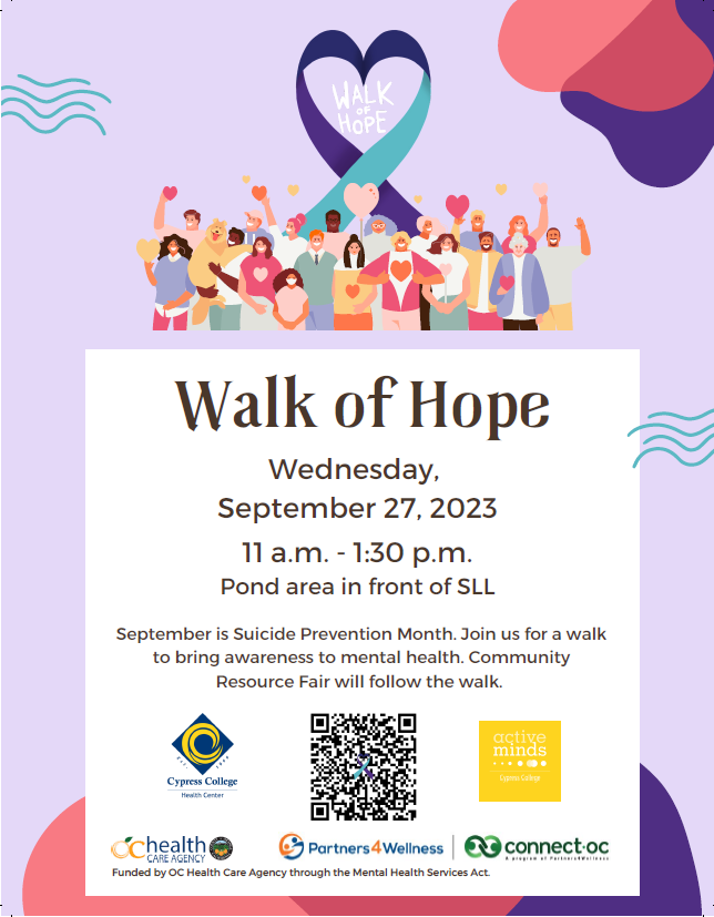 Cypress College 2nd Annual Walk of Hope 