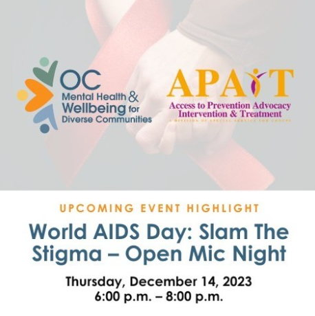 World AIDS Day: Slam The Stigma – Open Mic Night