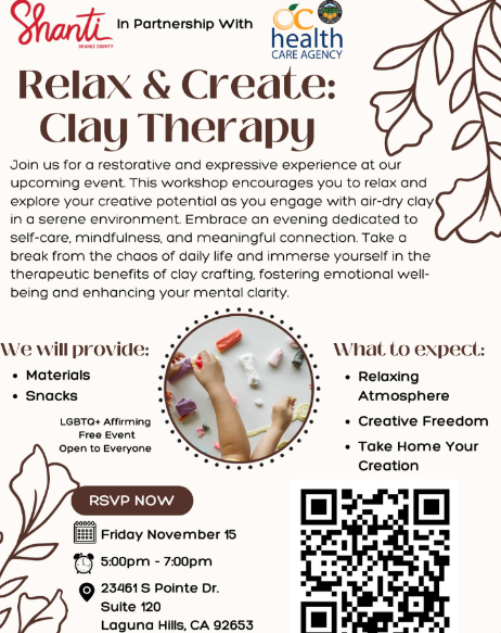 Relax & Create: Clay Therapy